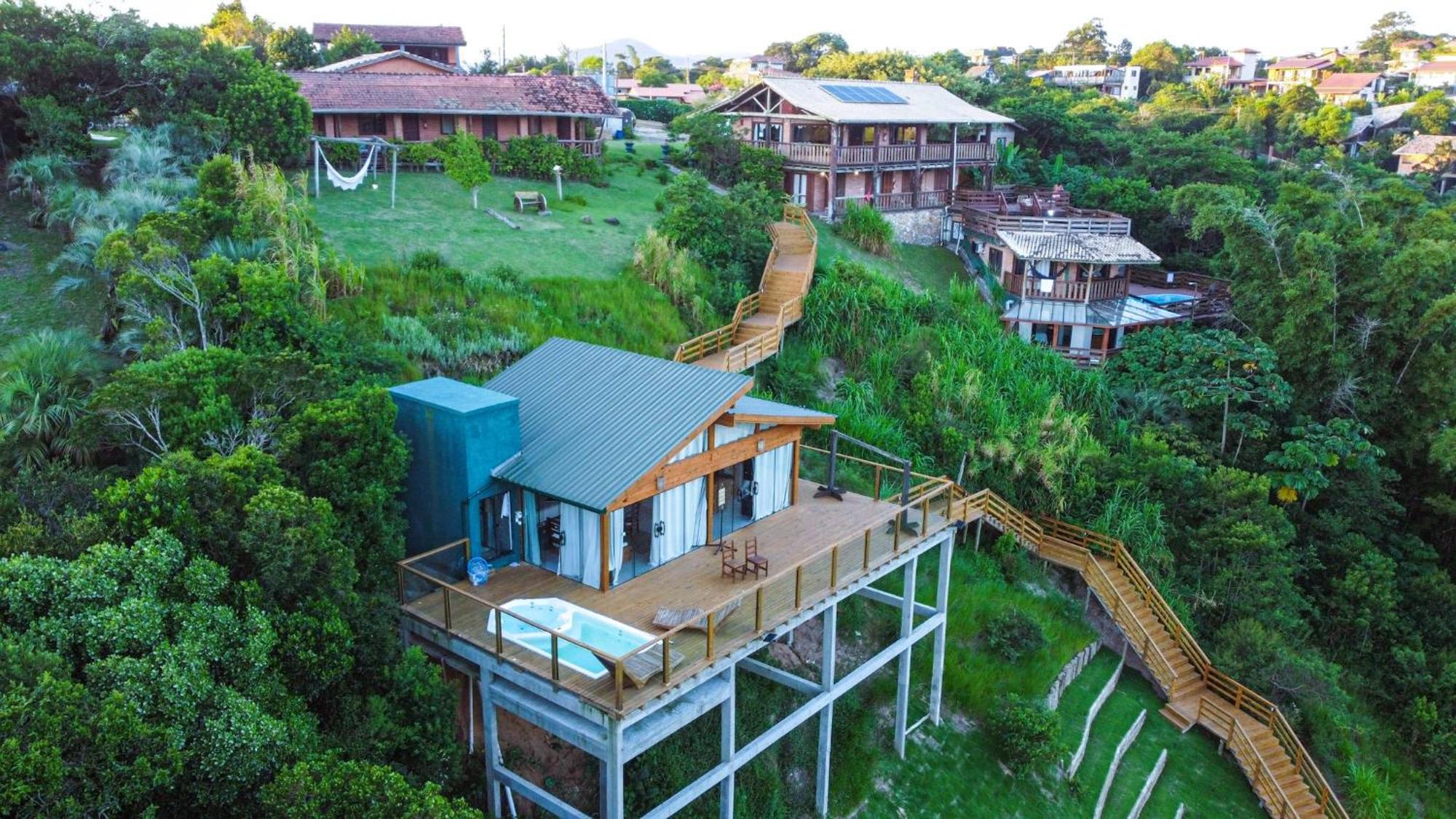 Hotel Pousada La Creacion Praia do Rosa Exterior foto